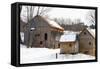 Winter Barns-Stephen Goodhue-Framed Stretched Canvas