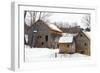 Winter Barns-Stephen Goodhue-Framed Photographic Print