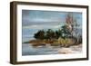 Winter Beach-Carol Hallock-Framed Premium Giclee Print