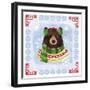 Winter Bear-Fiona Stokes-Gilbert-Framed Giclee Print