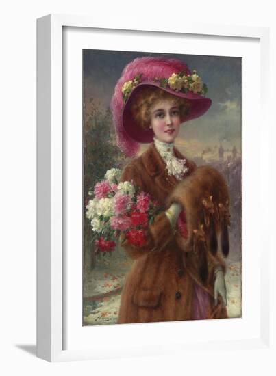 Winter Beauty, 1910-Emile Vernon-Framed Giclee Print