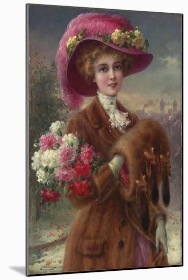 Winter Beauty, 1910-Emile Vernon-Mounted Giclee Print