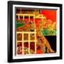 Winter Bedroom-Linda Arthurs-Framed Giclee Print