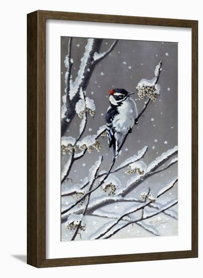 Winter Berries-Wilhelm Goebel-Framed Giclee Print