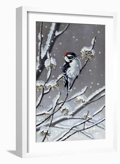 Winter Berries-Wilhelm Goebel-Framed Giclee Print