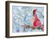 Winter Bird-Lauren Moss-Framed Giclee Print