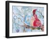 Winter Bird-Lauren Moss-Framed Giclee Print