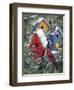 Winter Birdhouses-William Vanderdasson-Framed Giclee Print