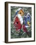 Winter Birdhouses-William Vanderdasson-Framed Giclee Print