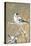 Winter Birds Goldfinch Neutral-Beth Grove-Stretched Canvas