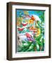 Winter Birds-Olga Kovaleva-Framed Giclee Print