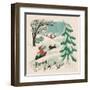 Winter Bliss IV-Janelle Penner-Framed Art Print