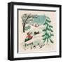 Winter Bliss IV-Janelle Penner-Framed Art Print