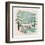 Winter Bliss V-Janelle Penner-Framed Art Print