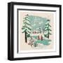 Winter Bliss V-Janelle Penner-Framed Art Print