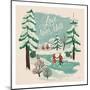 Winter Bliss V-Janelle Penner-Mounted Art Print