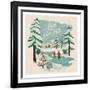 Winter Bliss V-Janelle Penner-Framed Art Print