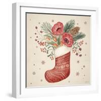 Winter Blooms V-Janelle Penner-Framed Art Print