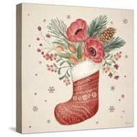 Winter Blooms V-Janelle Penner-Stretched Canvas