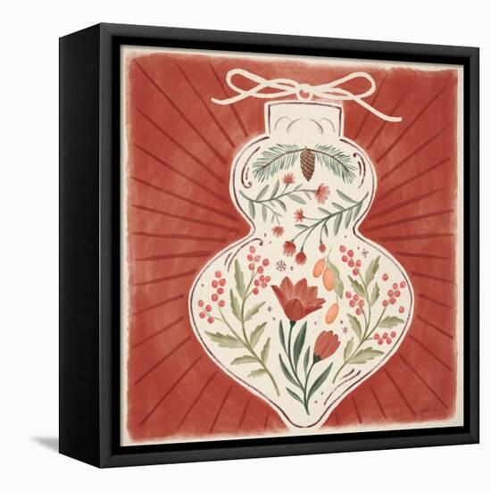 Winter Blooms VII-Janelle Penner-Framed Stretched Canvas