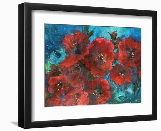 Winter Blossoms-Rikki Drotar-Framed Giclee Print