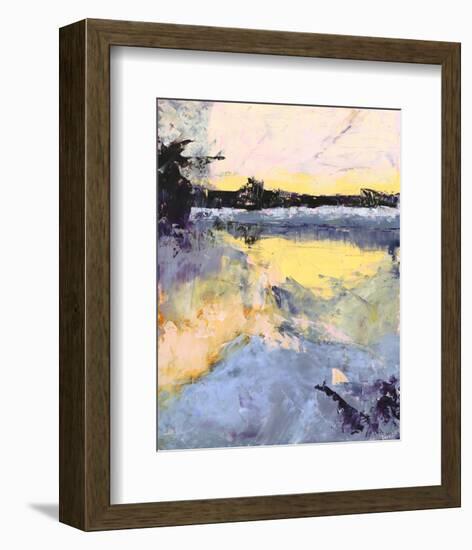 Winter Blues-Linda Nickell-Framed Art Print