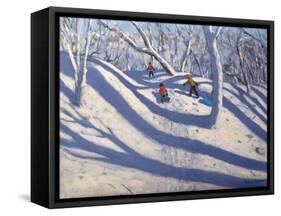 Winter Bramcote Nottingham, 2008-Andrew Macara-Framed Stretched Canvas