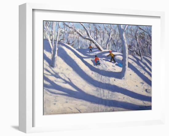 Winter Bramcote Nottingham, 2008-Andrew Macara-Framed Giclee Print