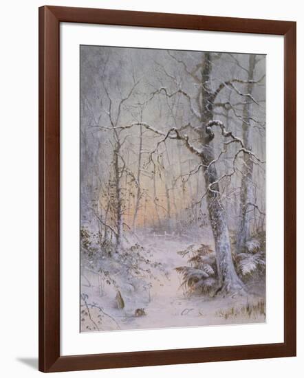 Winter Breakfast-Joseph Farquharson-Framed Giclee Print