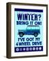 Winter Bring it 4WD-Mark Frost-Framed Giclee Print