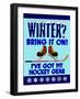 Winter Bring it Hockey-Mark Frost-Framed Giclee Print