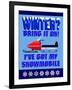 Winter Bring it Snowmobile-Mark Frost-Framed Giclee Print
