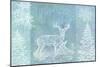 Winter Buck and Deer-Cora Niele-Mounted Giclee Print