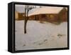 Winter by Erik Theodor Werenskiold-Erik Theodor Werenskiold-Framed Stretched Canvas