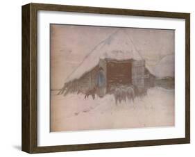 'Winter', c1870, (1918)-Anton Mauve-Framed Giclee Print