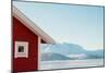 Winter Cabin-Kali Wilson-Mounted Art Print