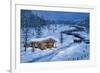 Winter Cabin-Jeff Tift-Framed Giclee Print