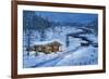 Winter Cabin-Jeff Tift-Framed Giclee Print