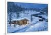 Winter Cabin-Jeff Tift-Framed Giclee Print