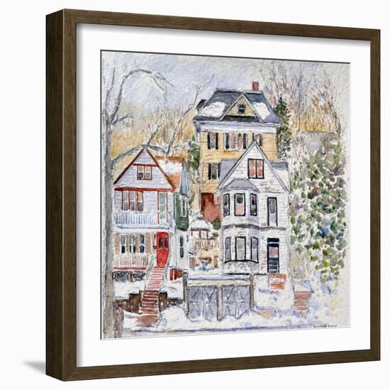 Winter, Caitlin Ave., 2013-Anthony Butera-Framed Giclee Print