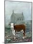 winter calf-Alex Williams-Mounted Giclee Print