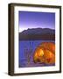 Winter Camping with Snowshoes, East Glacier, Montana, USA-Chuck Haney-Framed Photographic Print