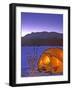 Winter Camping with Snowshoes, East Glacier, Montana, USA-Chuck Haney-Framed Photographic Print