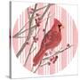 Winter Cardinal Collection C-Annie Warren-Stretched Canvas