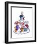 Winter Cats-Bill Bell-Framed Giclee Print