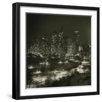 Winter Central Park-null-Framed Premium Giclee Print