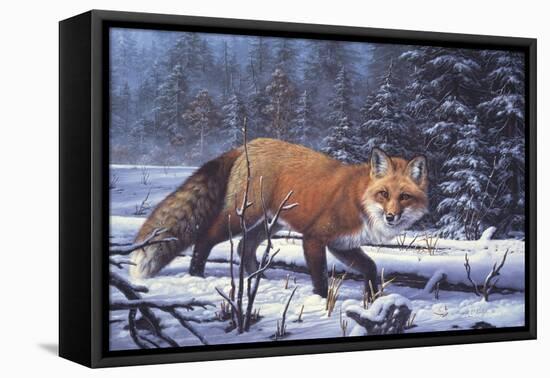 Winter Charm-R.W. Hedge-Framed Stretched Canvas