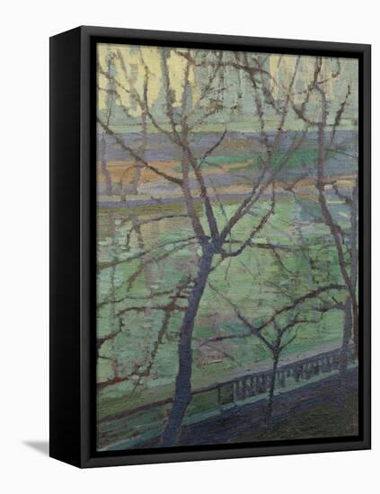 Winter Chiswick-Dorothy A. Cadman-Framed Stretched Canvas