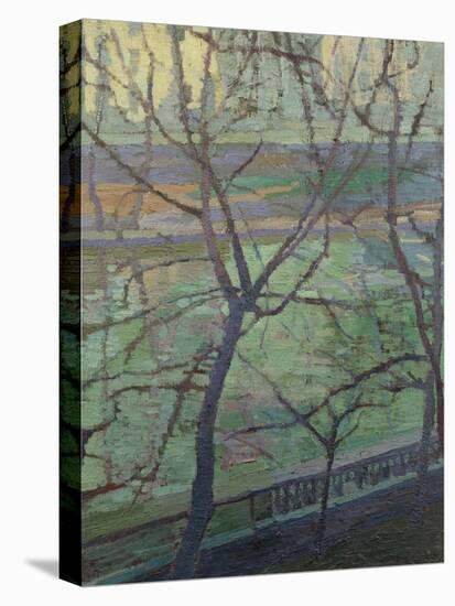 Winter Chiswick-Dorothy A. Cadman-Stretched Canvas