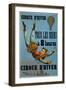 Winter Circus Every Night, at 8 Am: Advertising Poster Made by Stafford Co and Nottingham, for a Ci-French School-Framed Giclee Print